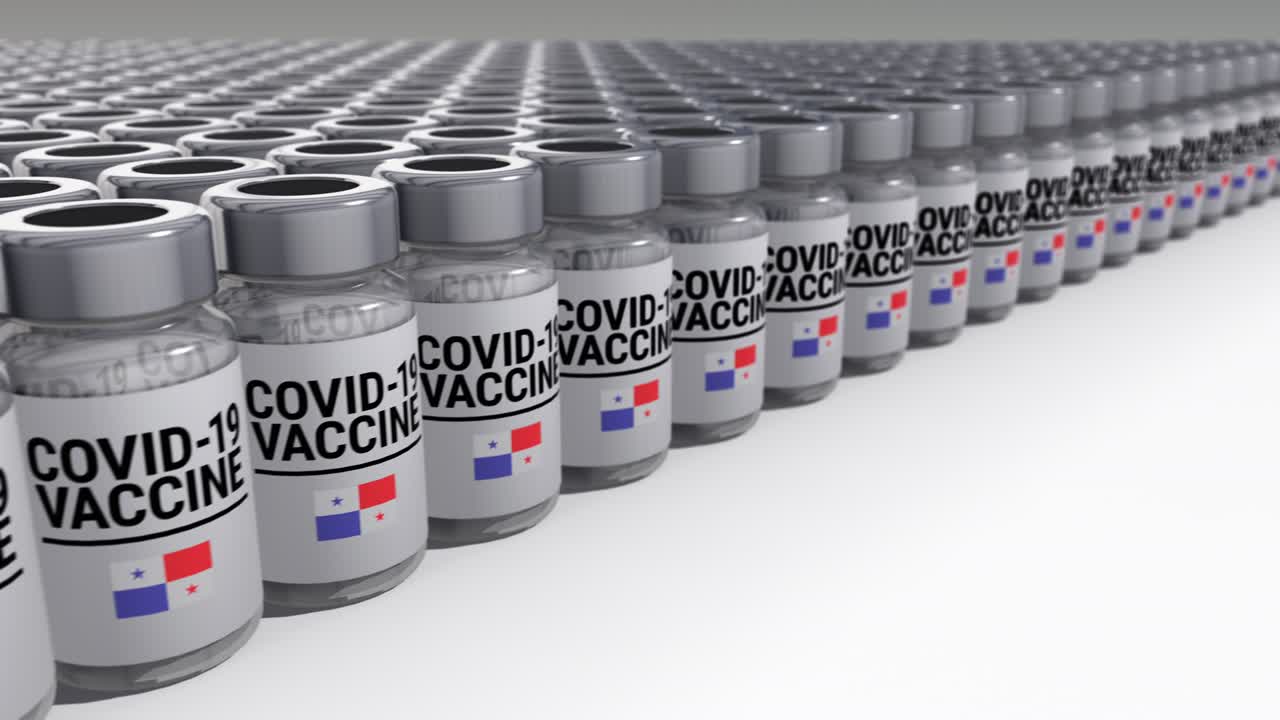 Covid-19 Vaccine Bottles Panama