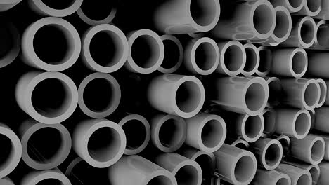 abstract background with iron pipes