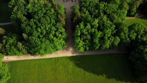 Aerial-view-of-the-old-Schwarzemberg-tomb-hidden-in-the-woods