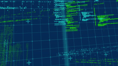 Animation-Der-Datenverarbeitung-Auf-Marinehintergrund