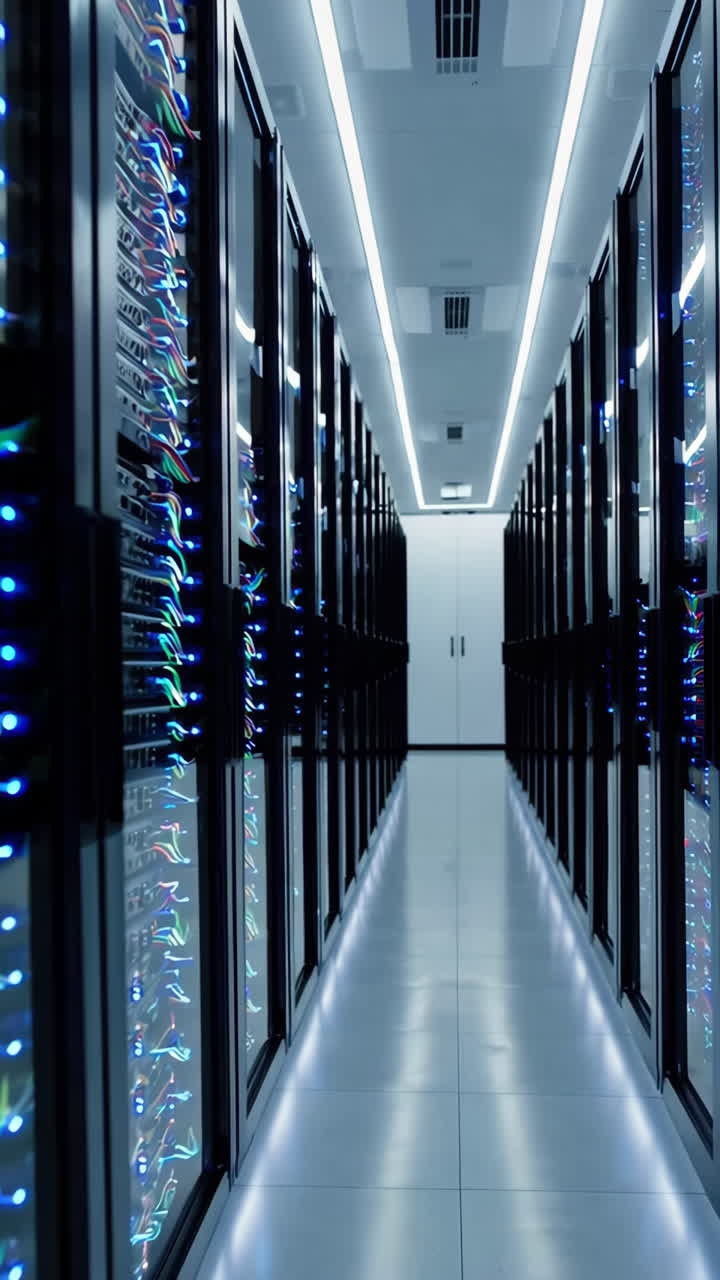 interior moderno del centro de datos