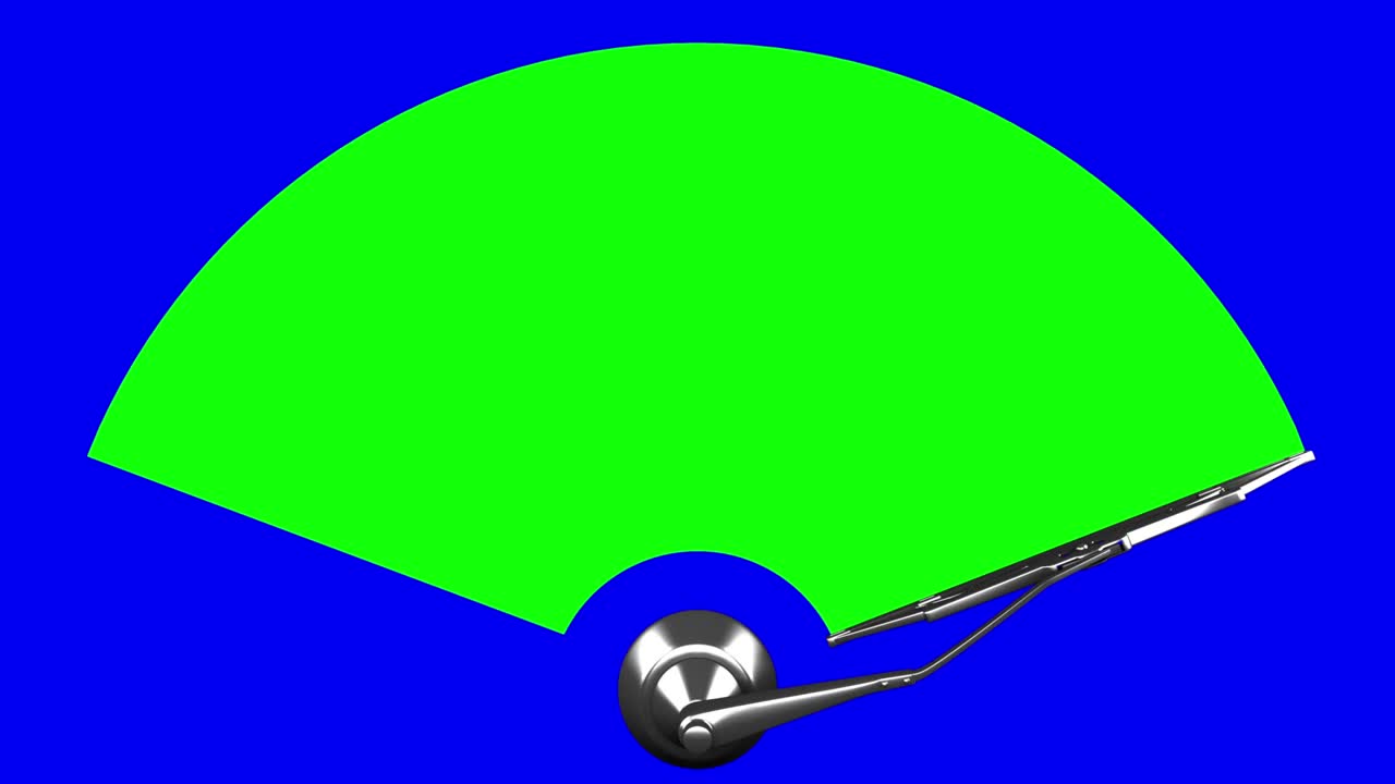 윈드스크린 와이퍼 4k, 블루 스크린, 그린 스크린