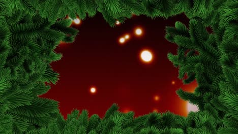 Christmas-tree-border-with-glowing-lights