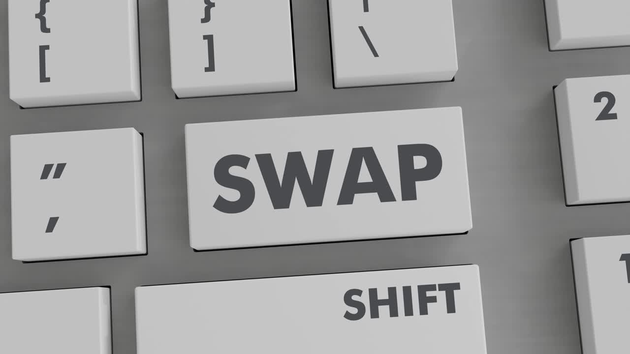 presionar el botón de cambio en el teclado