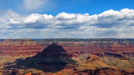 time lapse of clouds moving through the grand canyon 2