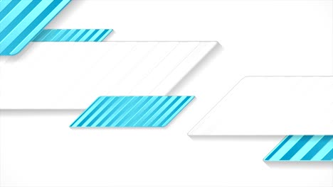 blue grey abstract geometric tech video animation