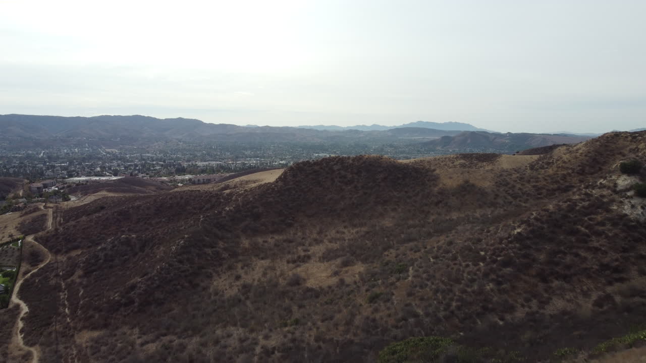 senderos aéreos de pequeñas ciudades de california