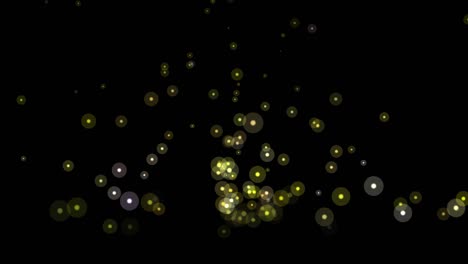 efecto de luz de bokeh brillante con canal alfa. diseño de brillo brillante. resumen de bokeh hermoso en fondo oscuro. concepto de efecto de celebración