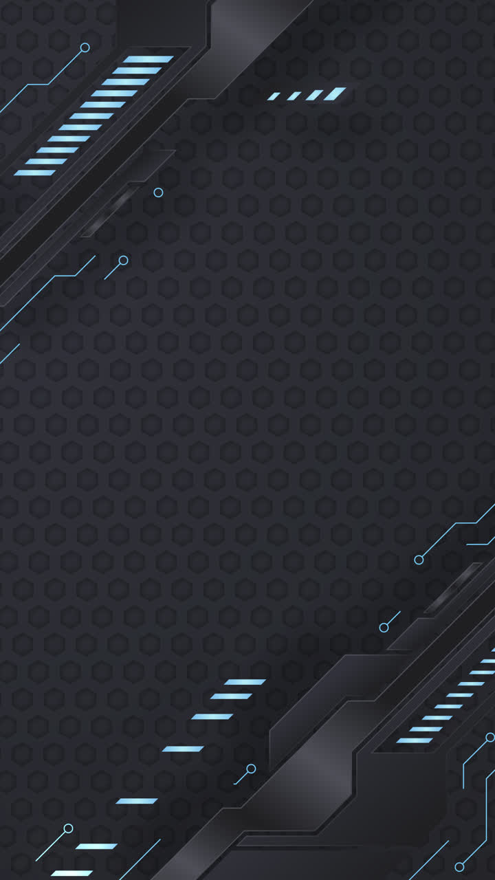 Dark Futuristic Technology Background