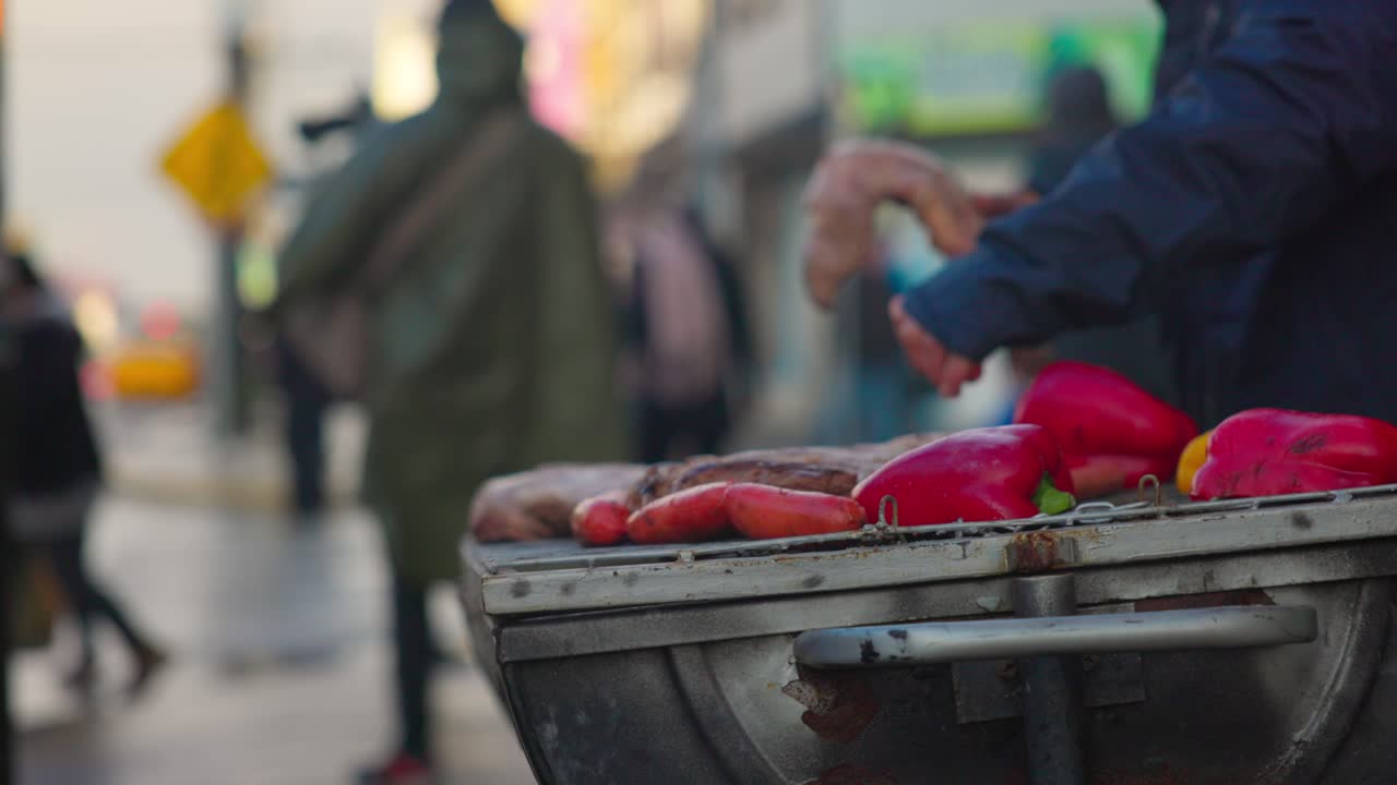 Chilean Fiestas Patrias grill at Castro, Chilo&eacute; south of Chile