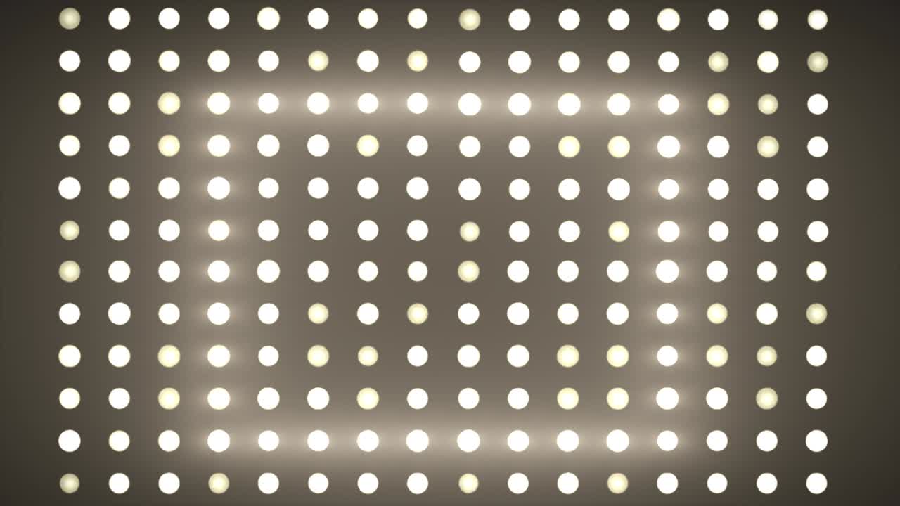 Lights Matrix Beam Lights Bulb Halogen Headlamp Lamp Nightclub Turn Off On Loop