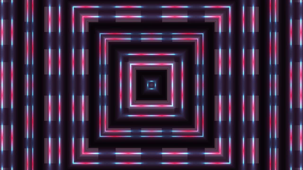 patrón geométrico de neón
