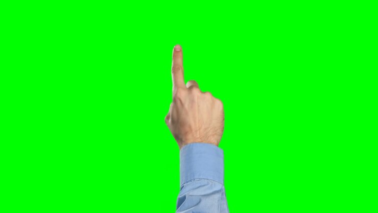 Mano di un uomo che tocca uno schermo digitale 4k