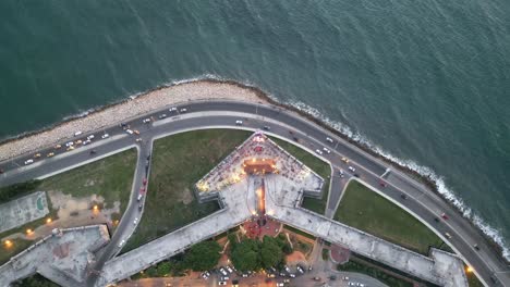 Baluarte-de-Santo-Domingo,-Cartagena,-Colombia