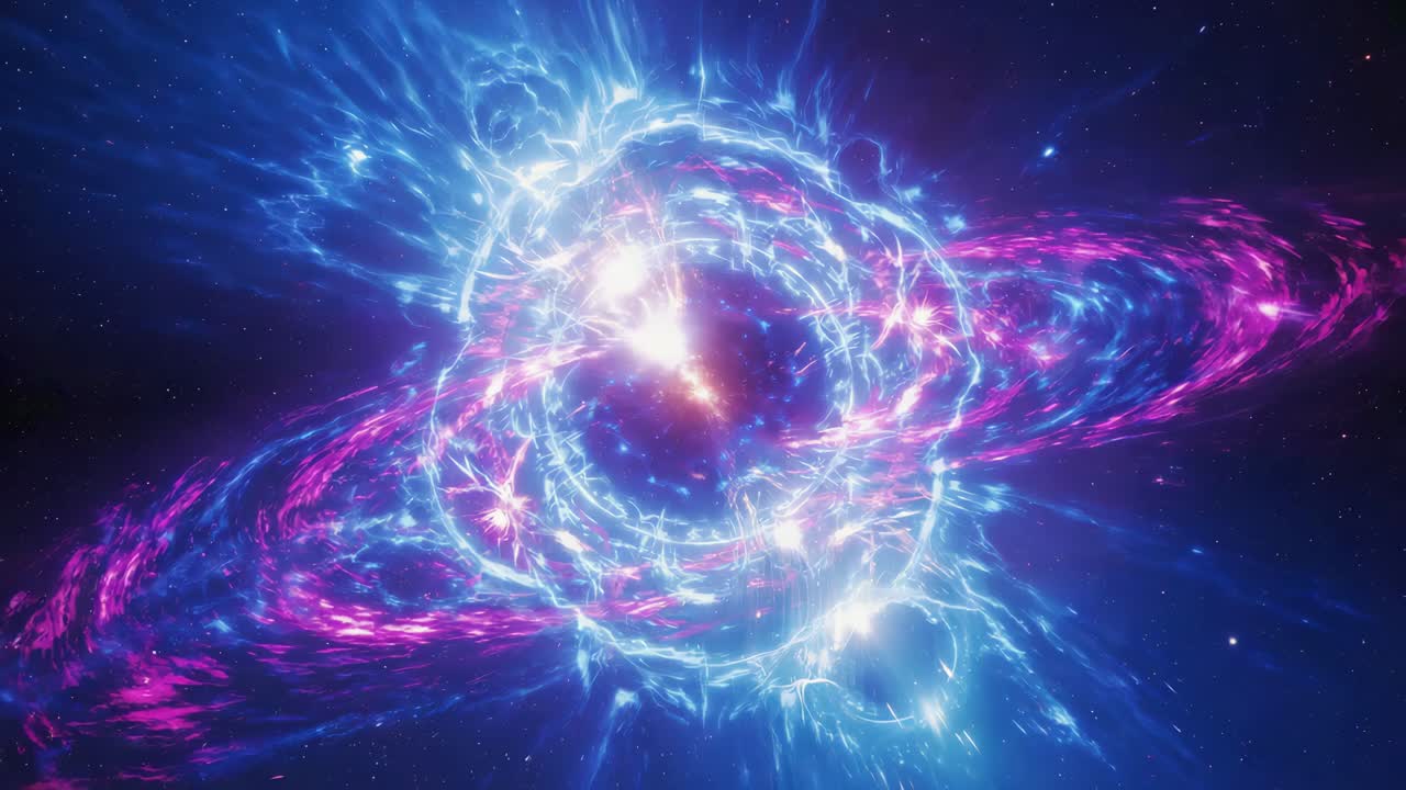 esplosione di nebulosa cosmica