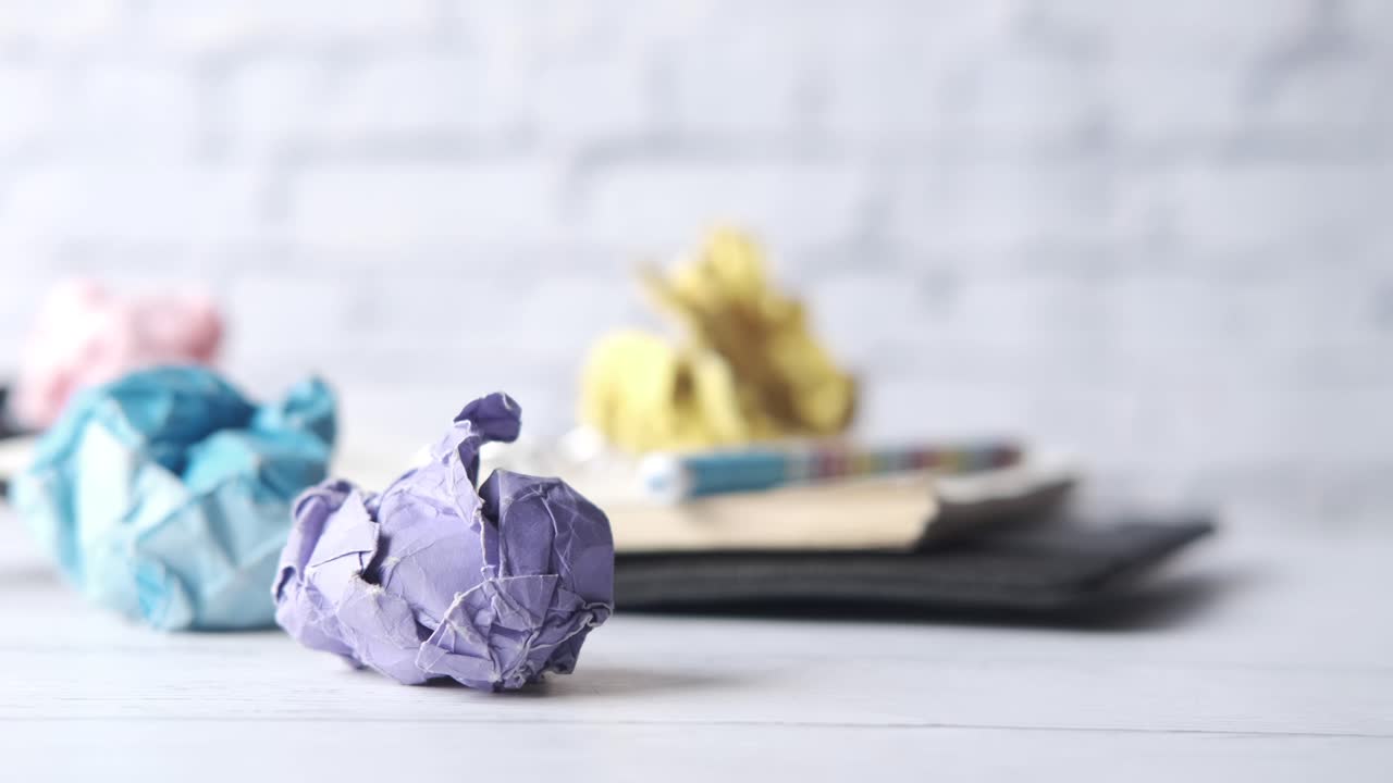 ideas de papel arrugado