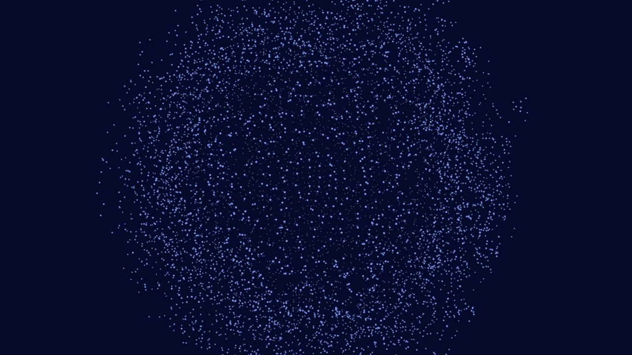 Mesmerizing blue dot pattern on dark background