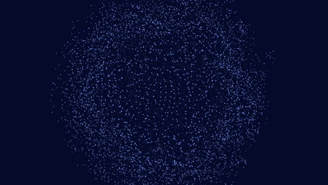 mesmerizing blue dot pattern on dark background
