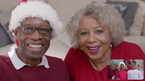 christmas video call with grandparents