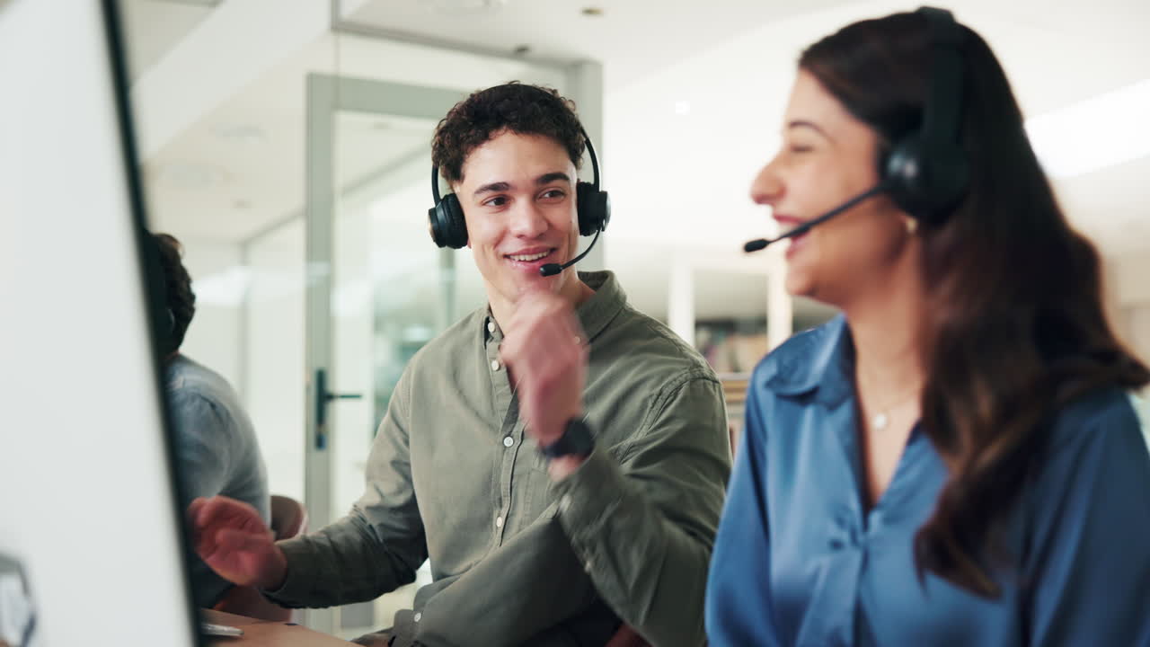 Customer Service Team High Five