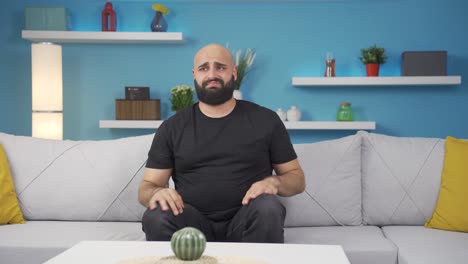 the man who thinks himself ugly.