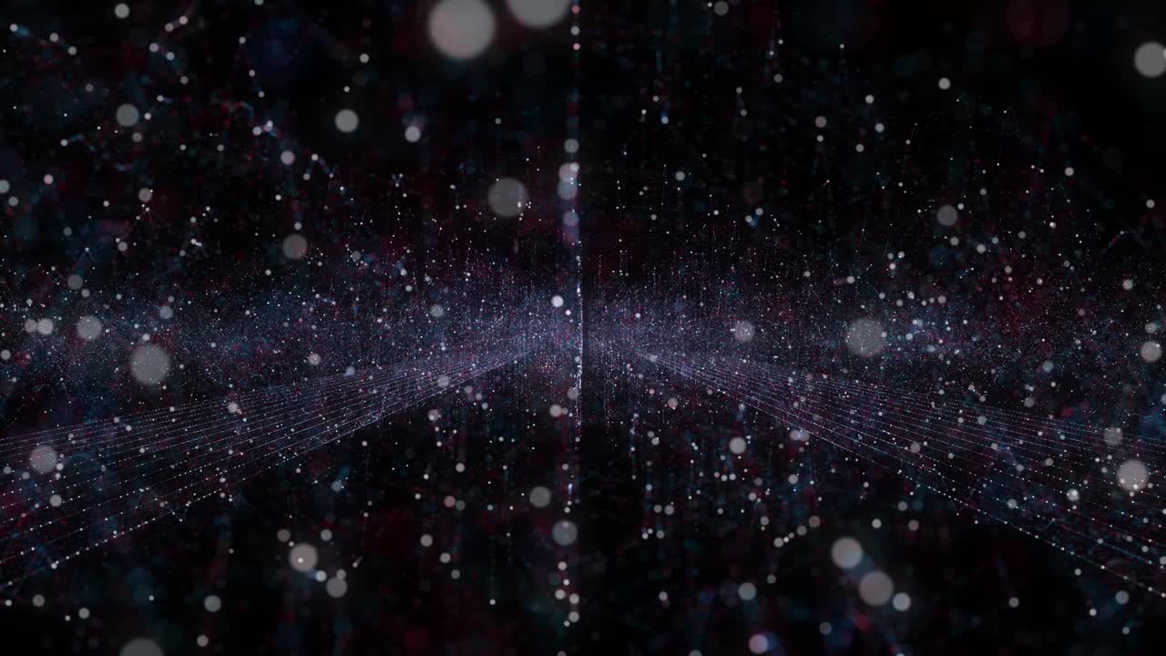 Abstract background. Technological and connection motion background