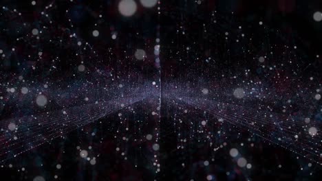 fondo abstracto. fondo de movimiento tecnológico y de conexión