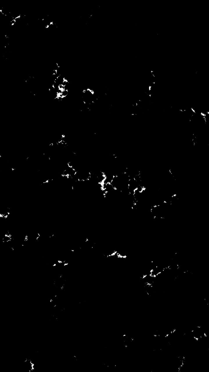 Abstract White Grunge Noise Overlay on Black Background