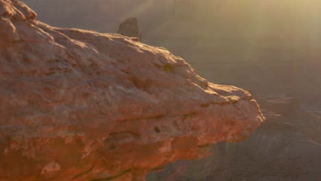 slider shot of canyons and rock formations at dead horse point