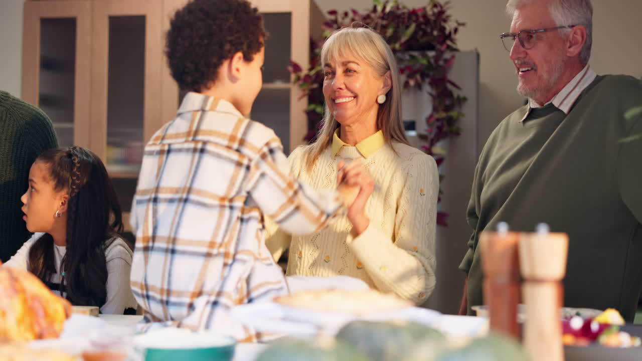 A family gathering filled with love and joy