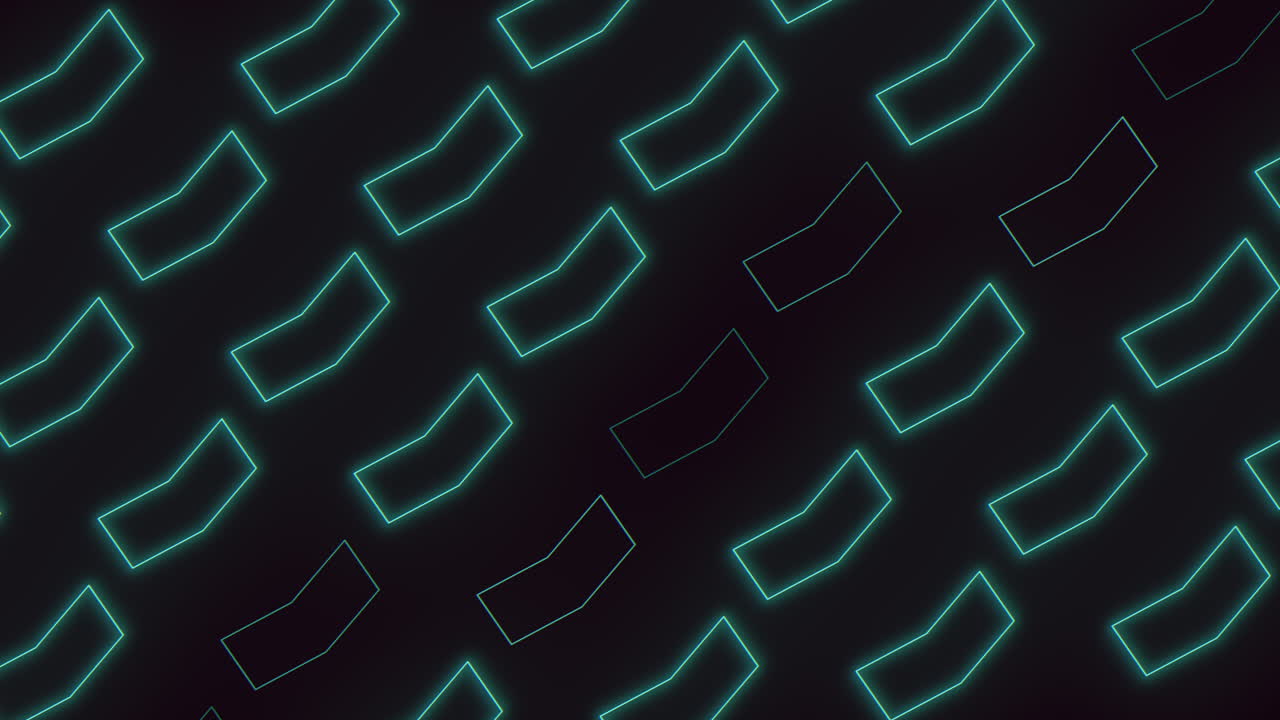 Zigzagging neon green lines transform classic checkerboard into a striking pattern