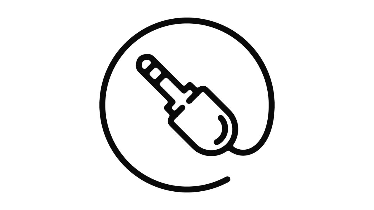 gráfico de movimiento de línea de audio