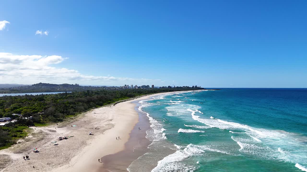 Luftaufnahmen einer wunderschönen australischen Küste