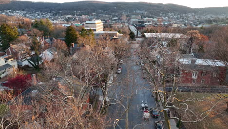 Condado-De-Lehigh-Pennsylvania-En-Luz-De-Invierno