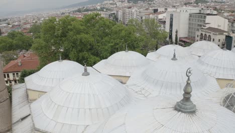 bursa grand mosque or ulu cami is a mosque in bursa, turkey. built in 14th century.