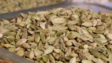 pile of dried cardamom pods