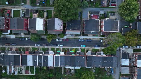 urban city street in america