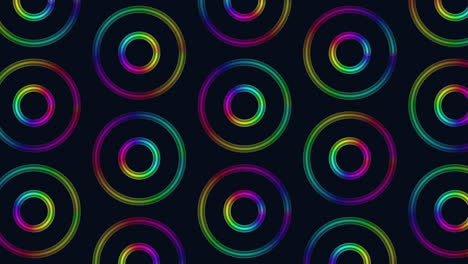 Vibrant-circles-colorful-seamless-pattern-on-a-black-background