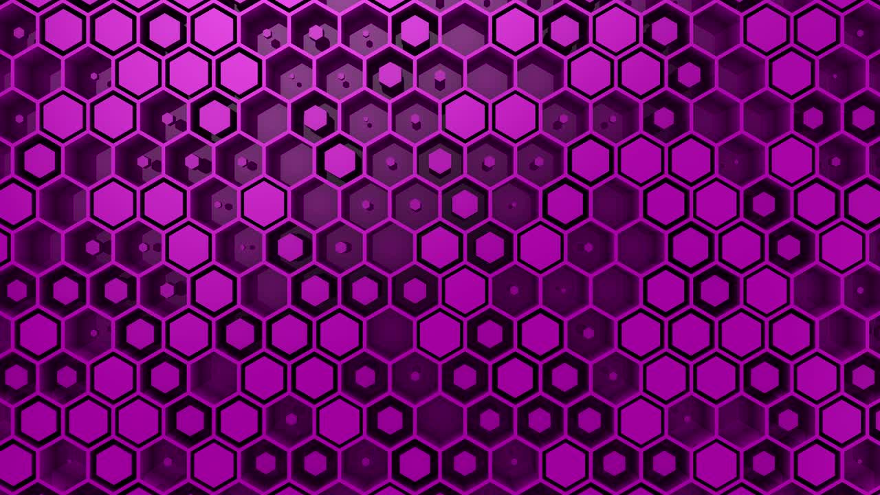 el fondo de los hexágonos