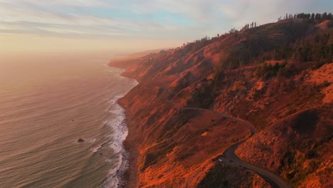 bahía de bodega bolinas sonoma costa parque estatal accidentado ventoso océano pacífico pintoresca carretera costera california avión no tripulado vibrante golden sunset fort ross redwood punto reyes big sur salmón arroyo hacia adelante