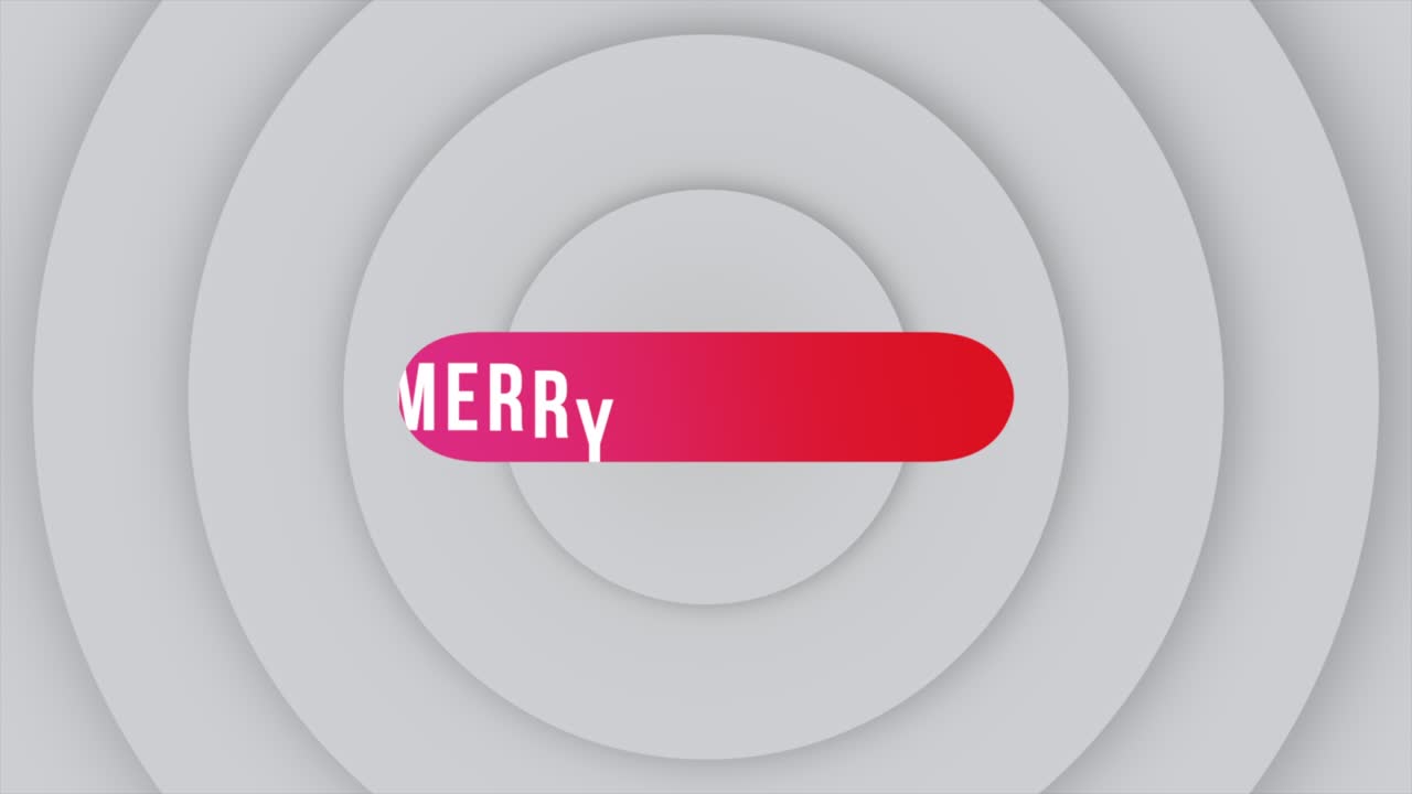 feliz navidad en el patrón de círculos blancos