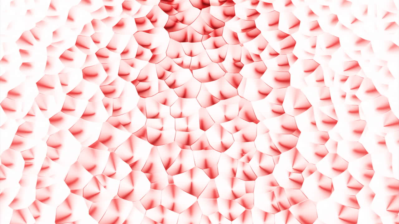 추상적인 빨간색과 색의 기하학적 패턴