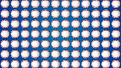 pelota de béisbol deporte americano patrón de fondo azul