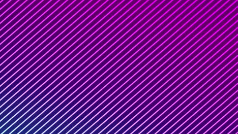 animation of glowing neon pink diagonal lines on black background