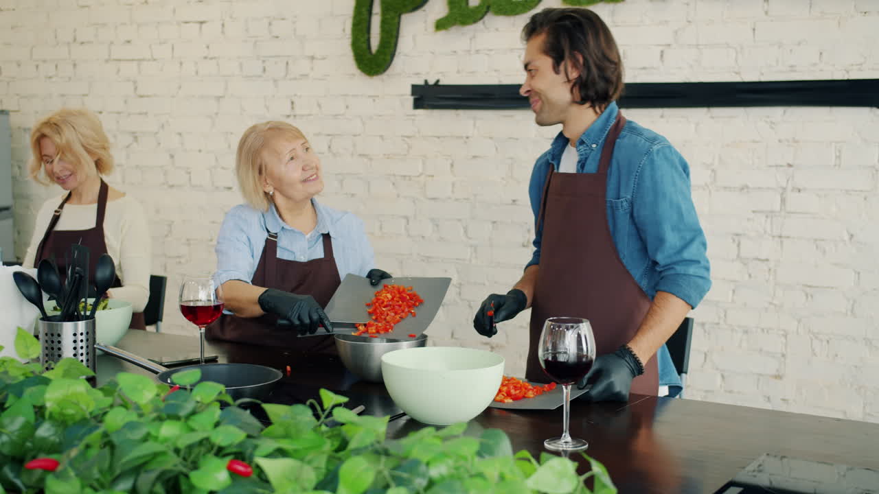 Cooking Class with Seniors