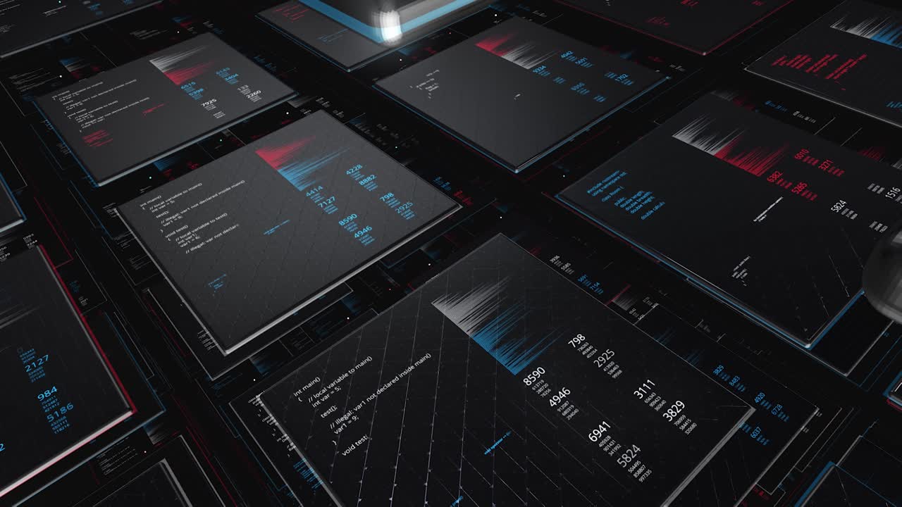 디지털 인터페이스 스크린