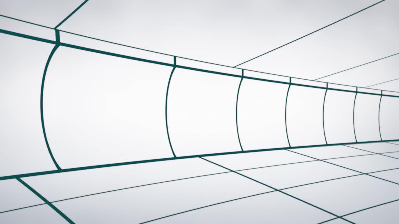 ⁇  바탕에 움직이는 그리드 라인 4k