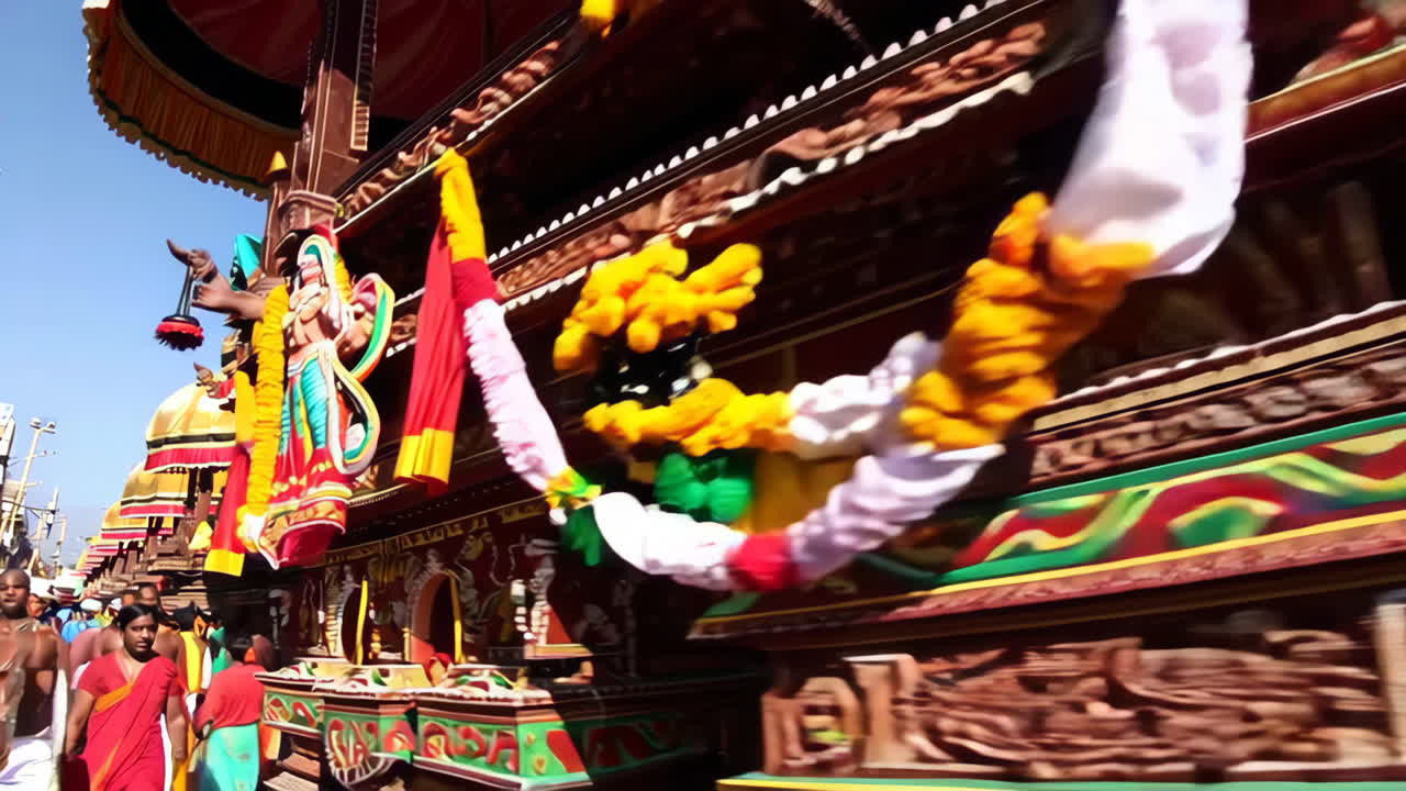 Hindu Festival Procession