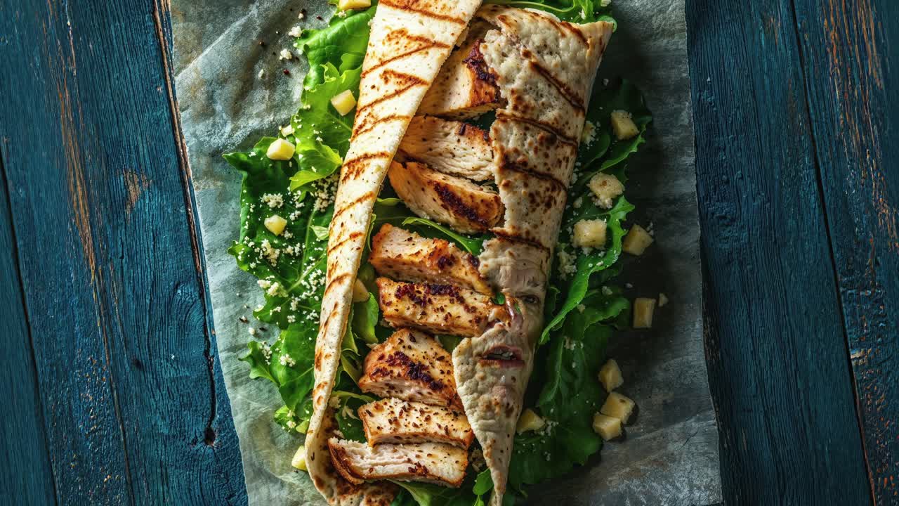 Pollo alla griglia Caesar Wrap