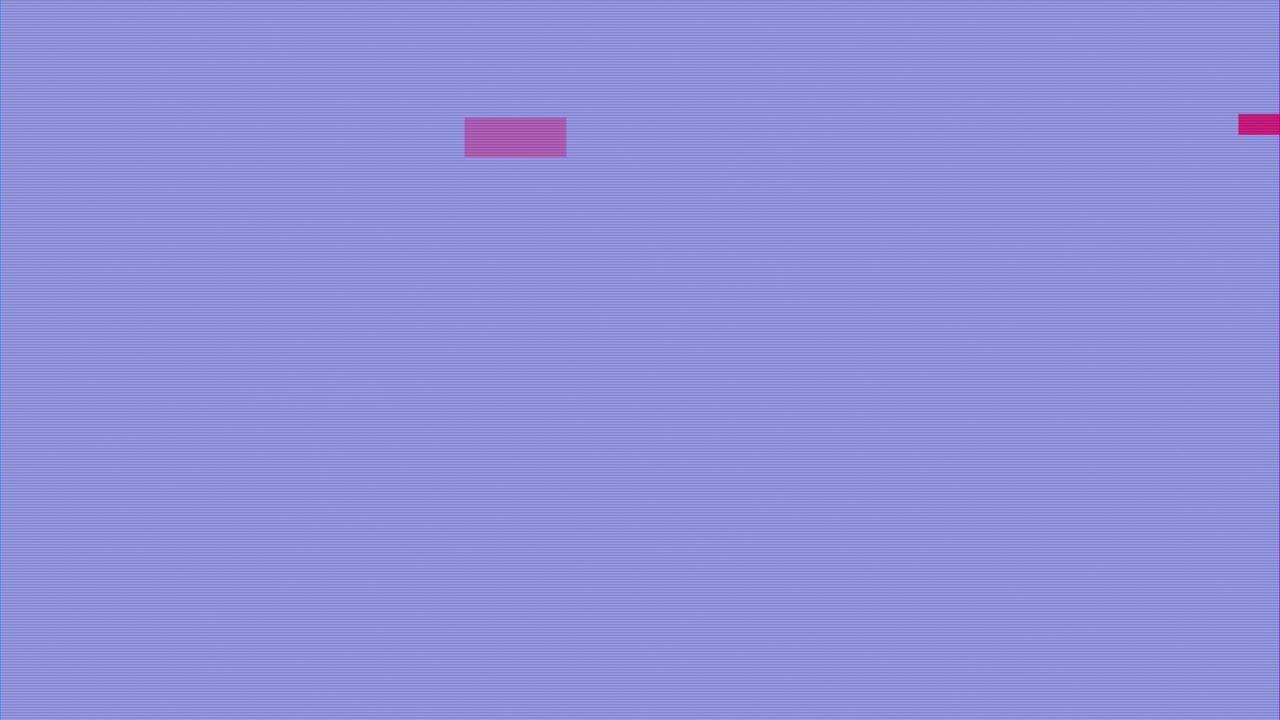 Abstract Motion Graphics with Floating Rectangles on Purple Background